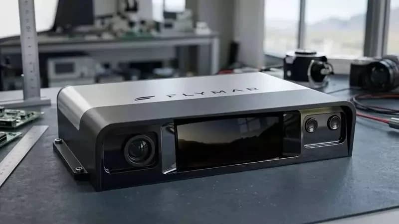 FLYMAR sensor unit in the engineering workshop